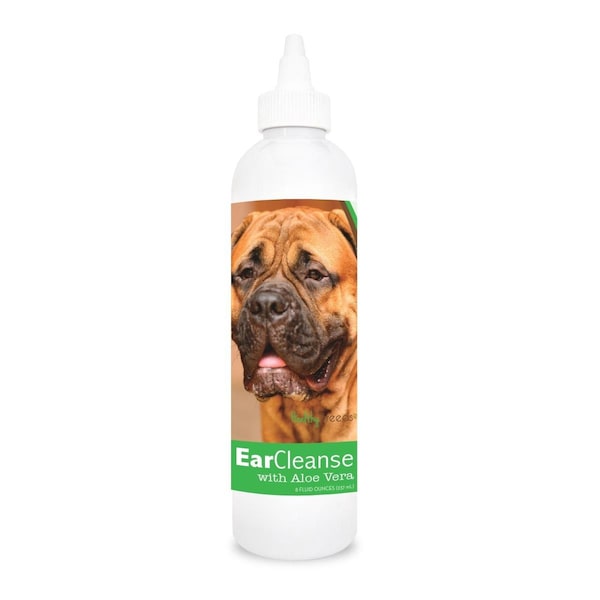 Healthy Breeds 8 oz Bullmastiff Ear Cleanse with Aloe Vera Cucumber Melon 840235102854 - main